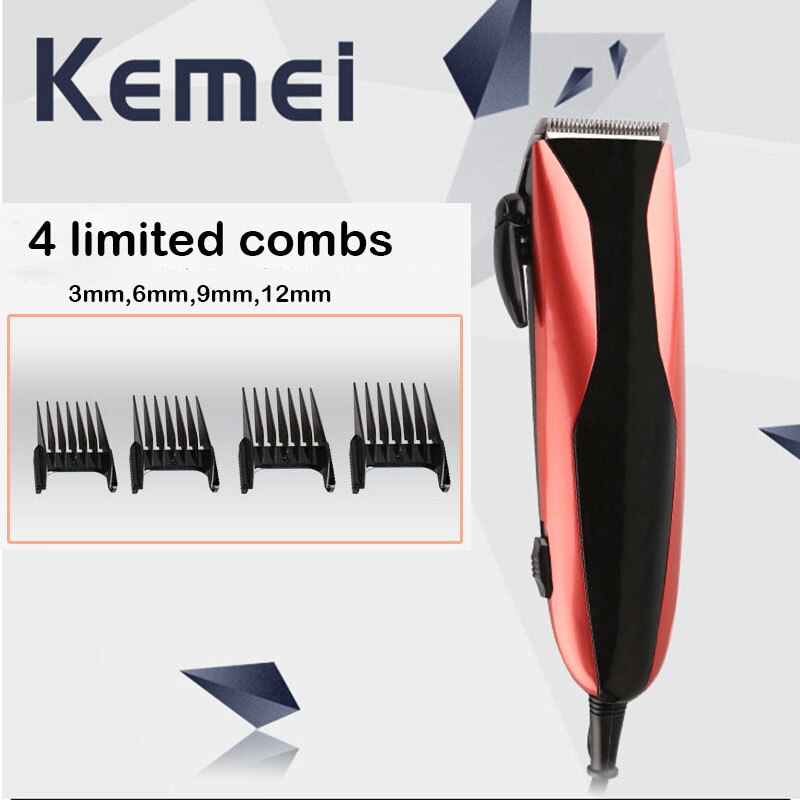Kemei KM-6357 Professional Hair Electric Clipper Trimmer Machine for Men