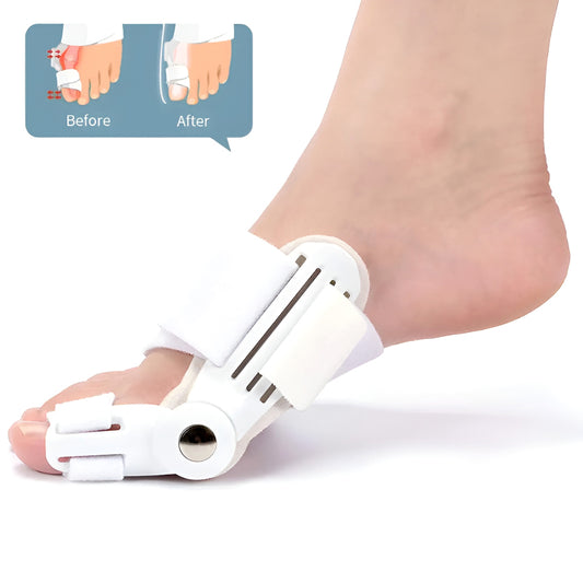 Bunion Splint and Big Toe Straightener – Orthopedic Hallux Valgus Corrector for Foot Pain Relief & Pedicure Care